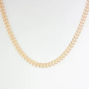CORRENTE CHOKER RABO DE PEIXE