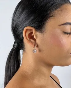 BRINCO TRANQUETA COM CORACAO CRAVEJADO MICRO ZIRCONIA