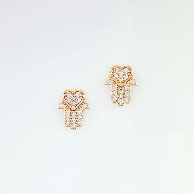BRINCO MAO DE DEUS CRAVEJADA MICRO ZIRCONIA