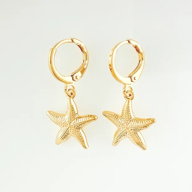 BRINCO TRANQUETA COM ESTRELA DO MAR