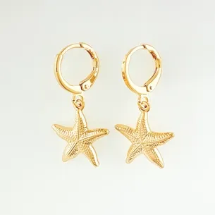 BRINCO TRANQUETA COM ESTRELA DO MAR