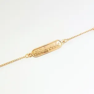 PULSEIRA PLACA ABENCOADA INFANTIL