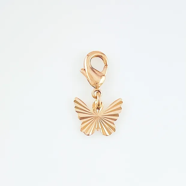 PINGENTE BORBOLETA PARA CORRENTE, PULSEIRA E TORNOZELEIRA.
