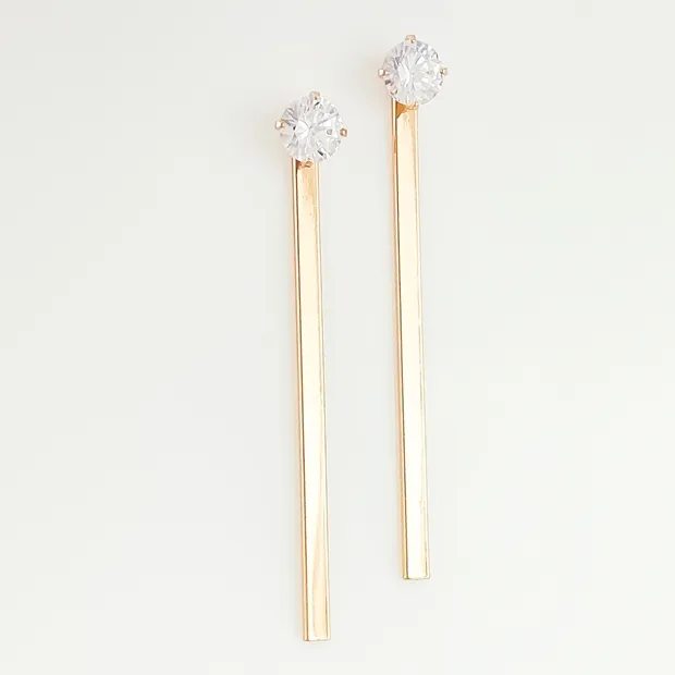 BRINCO EAR JACKET PALITO BASE ZIRCONIA
