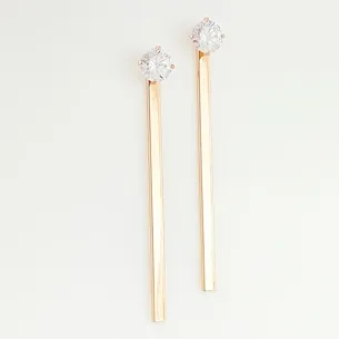 BRINCO EAR JACKET PALITO BASE ZIRCONIA