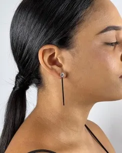 BRINCO EAR JACKET PALITO BASE ZIRCONIA