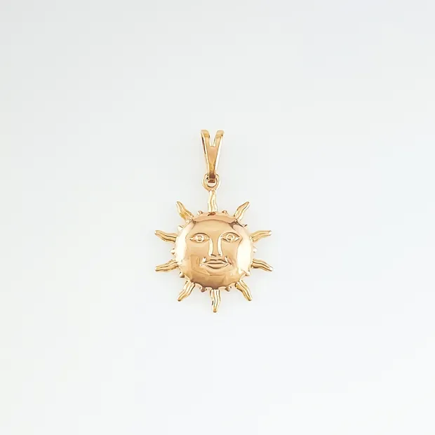 PINGENTE SOL LISO
