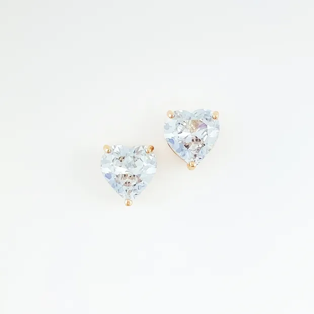 BRINCO CORACAO ZIRCONIA