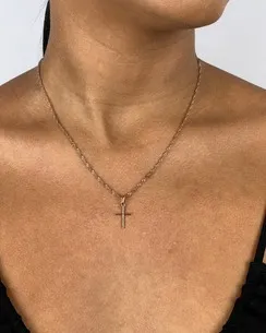 PINGENTE CRUZ LISA