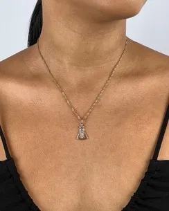 PINGENTE NOSSA SENHORA ESTAMPADA