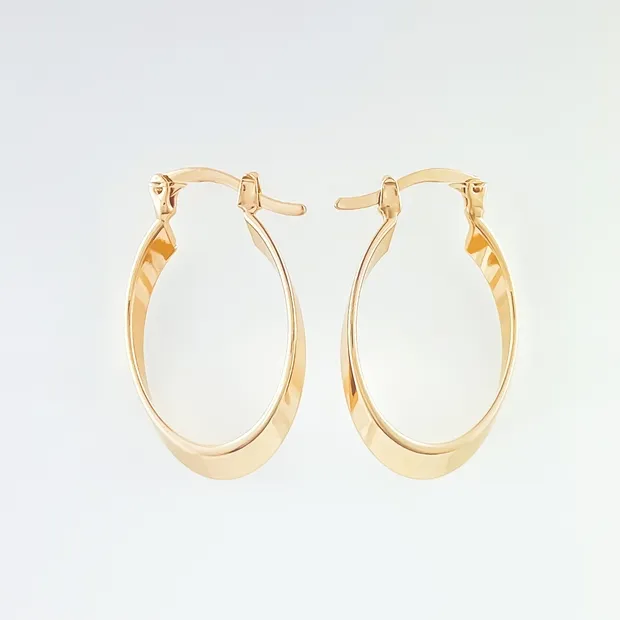 BRINCO ARGOLA OVAL LISA