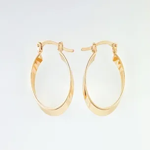 BRINCO ARGOLA OVAL LISA