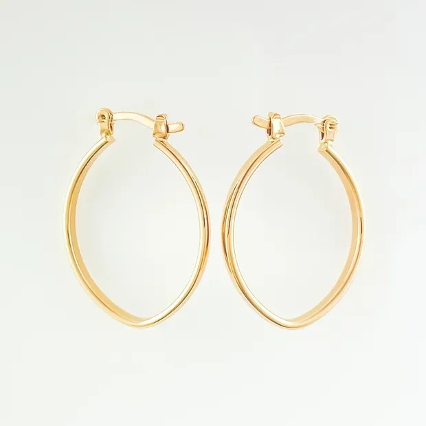 BRINCO ARGOLA GOTA LISA