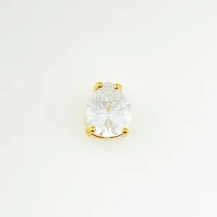 PINGENTE GOTA PONTO DE LUZ ZIRCONIA