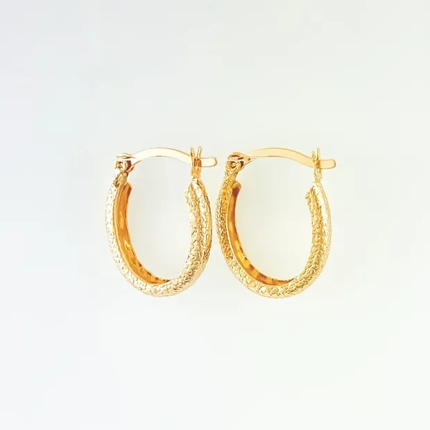 BRINCO ARGOLA FOSCA OVAL