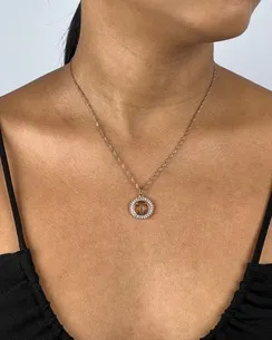 PINGENTE LETRA CRAVEJADA MICRO ZIRCONIA