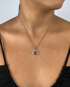 PINGENTE LETRA CRAVEJADA MICRO ZIRCONIA