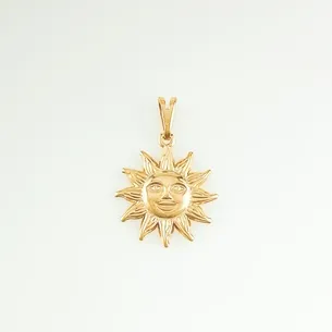 PINGENTE SOL ESTAMPADO