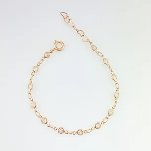 PULSEIRA COM ZIRCONIA INFANTIL