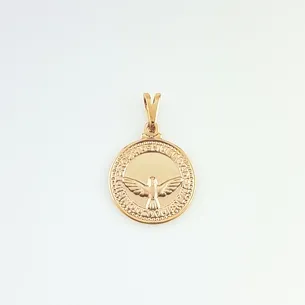 PINGENTE MANDALA COM ESPIRITO SANTO