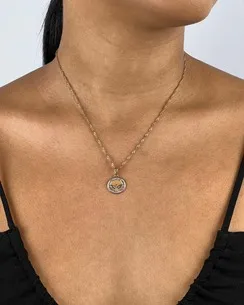 PINGENTE MANDALA COM ESPIRITO SANTO