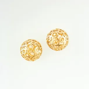 BRINCO BOLA TELA VAZADA MEDIO