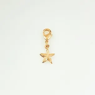 PINGENTE ESTRELA DO MAR PARA CORRENTE, PULSEIRA E TORNOZELEIRA.