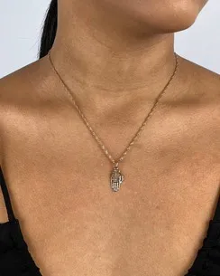 PINGENTE MAO DE DEUS LISA