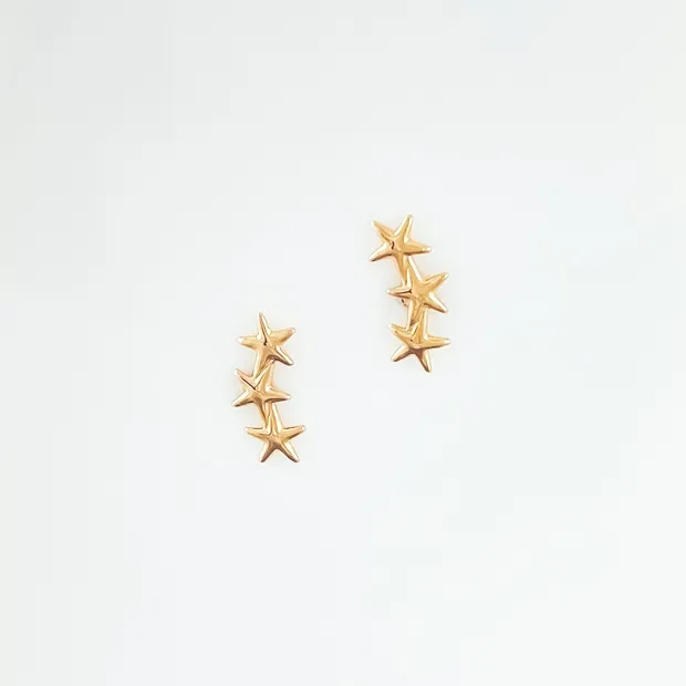 BRINCO TRES ESTRELAS PEQUENA