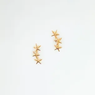 BRINCO TRES ESTRELAS PEQUENA