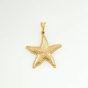 PINGENTE ESTRELA DO MAR ESTAMPADA