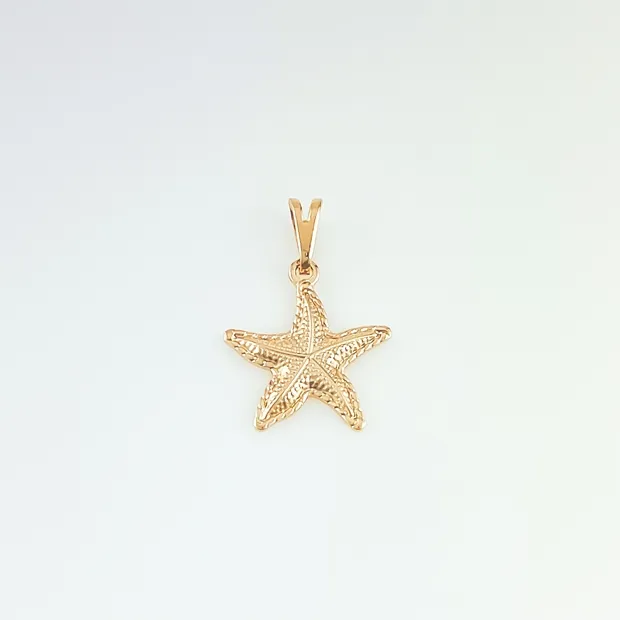 PINGENTE ESTRELA DO MAR ESTAMPADA