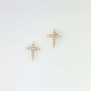 BRINCO CRUZ CRAVEJADO MICRO ZIRCONIA
