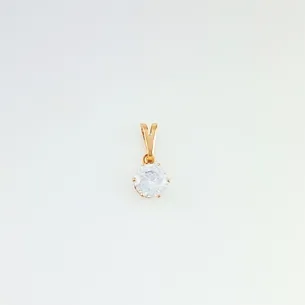 PINGENTE PONTO DE LUZ ZIRCONIA