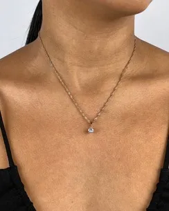 PINGENTE PONTO DE LUZ ZIRCONIA