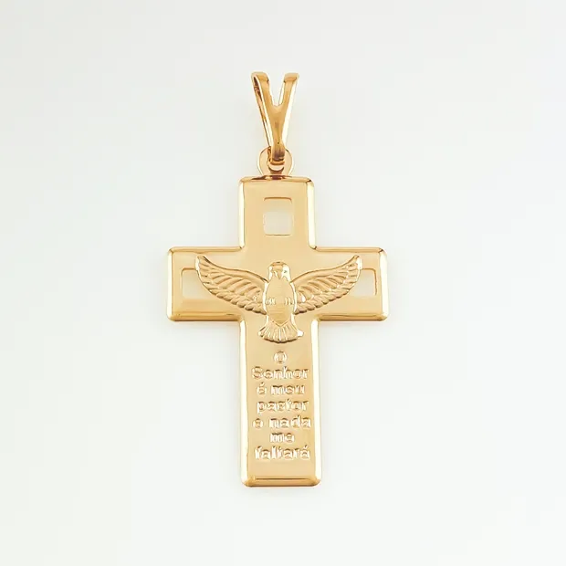 PINGENTE CRUCIFIXO SALMO 23