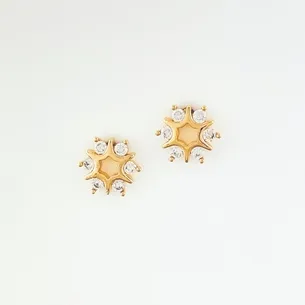 BRINCO CIRCULO VAZADO COM MICRO ZIRCONIA