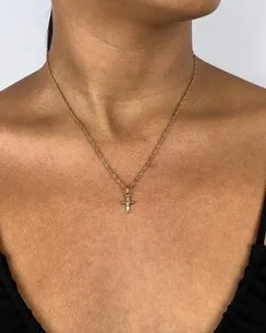 PINGENTE CRUCIFIXO COM IMAGEM