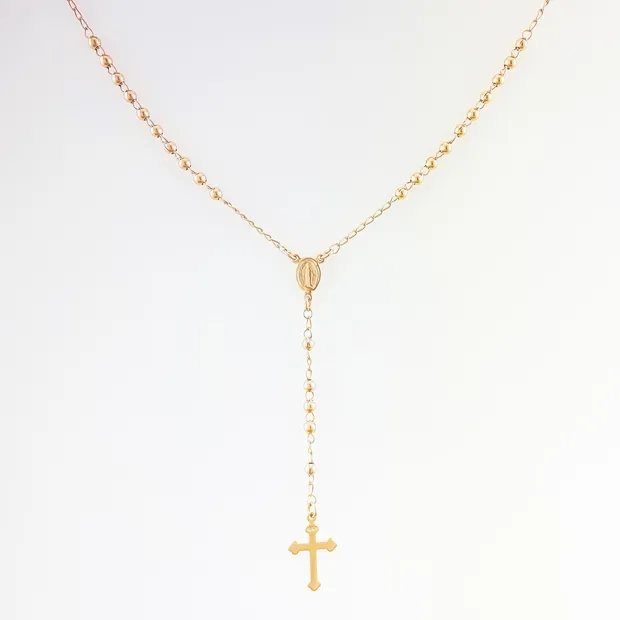COLAR TERCO CRUCIFIXO LISO