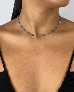 CORRENTE OLHO GREGO AZUL