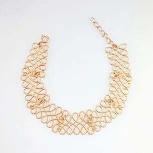 PULSEIRA ELO INFINITO LISO VAZADO FEMININA