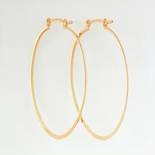 BRINCO ARGOLA OVAL LISA