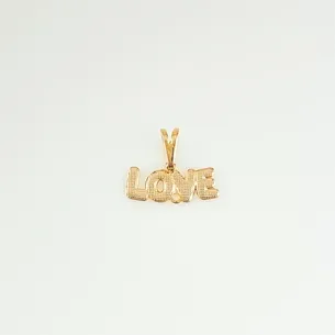 PINGENTE LOVE ESTAMPADO