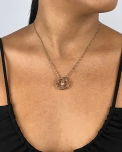 PINGENTE MANDALA MEU FILHO AMADO CRISTAL