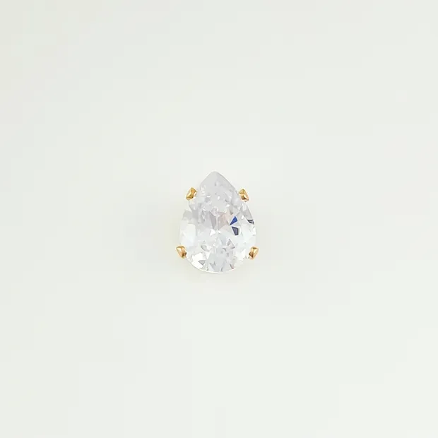 PINGENTE GOTA PONTO DE LUZ ZIRCONIA