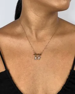 GARGANTILHA FILHOS CANGA MAE E CASAL
