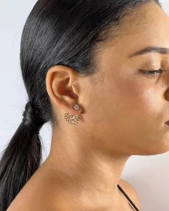 BRINCO EAR JACKET BASE ZIRCONIA
