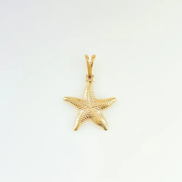PINGENTE ESTRELA DO MAR ESTAMPADA