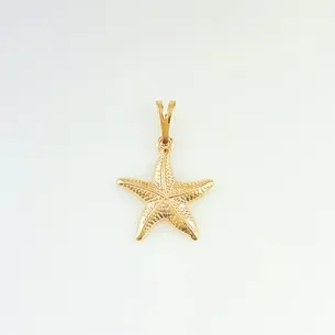PINGENTE ESTRELA DO MAR ESTAMPADA