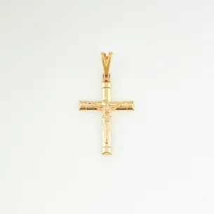 PINGENTE CRUCIFIXO COM IMAGEM